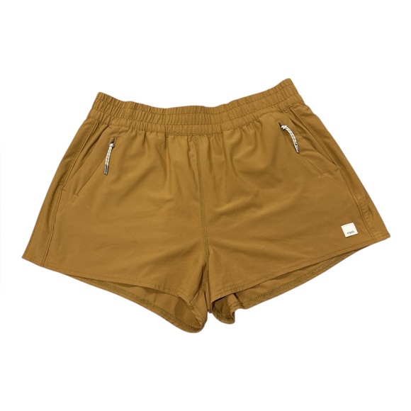 Vuori Dash 3" Shorts -Dark Golden Size: L - Picture 1 of 5
